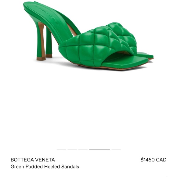 💚 BOTTEGA VENETA 💚 Padded Heels - Picture 9 of 9
